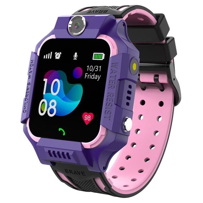 Montre connect e S19 tanche montre intelligente pour enfants LBS