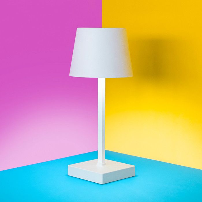 Lampe de table - Balvi - Tic Tic - Aluminium/ABS - Blanc - Style Scandinave Moderne Lampe de table - Balvi - Tic Tic - Aluminium/ABS - Blanc - Style Scandinave Moderne