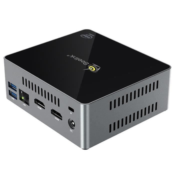 Vente Ordinateur de bureau Mini PC Beelink J34 8GB RAM+256GB SSD Intel Apollo Lake Celeron J3455/ Intel HD Graphics 500 / 2.4GHz+5.8GHz WiFi/USB3.0 pas cher Vente Ordinateur de bureau Mini PC Beelink J34 8GB RAM+256GB SSD Intel Apollo Lake Celeron J3455/ Intel HD Graphics 500 / 2.4GHz+5.8GHz WiFi/USB3.0 pas cher