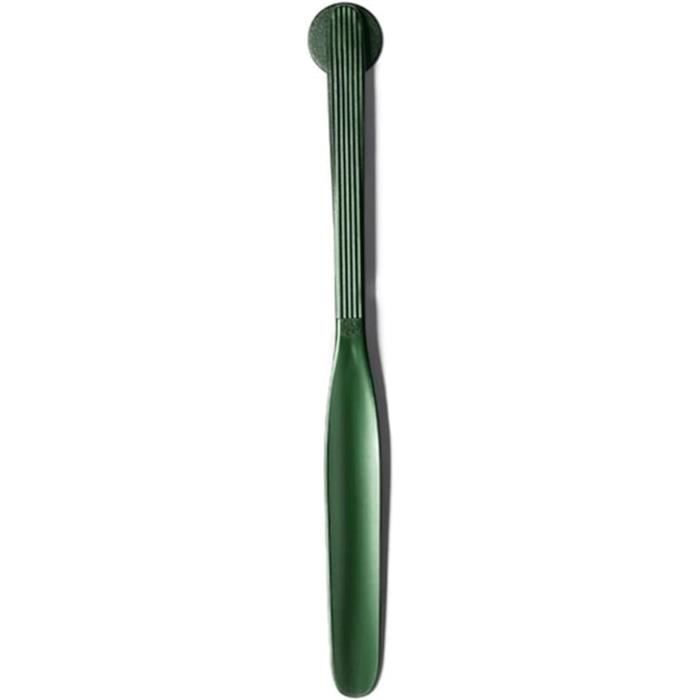 Chausse-pied Long Avec Grattoir Arrière - 47 Cm - Plastique Résistant - 3 Sections Amovibles - Marron