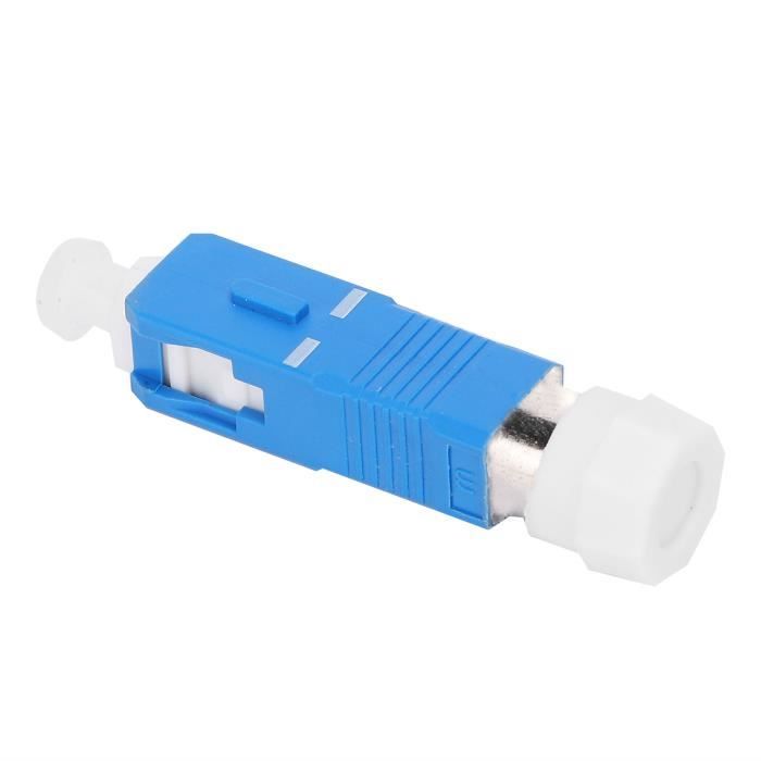 Elfcam - Câble à Fibre Optique LC/UPC à LC/UPC Simplex Monomode 9/125um, Jarretière Optique LSZH, 5M