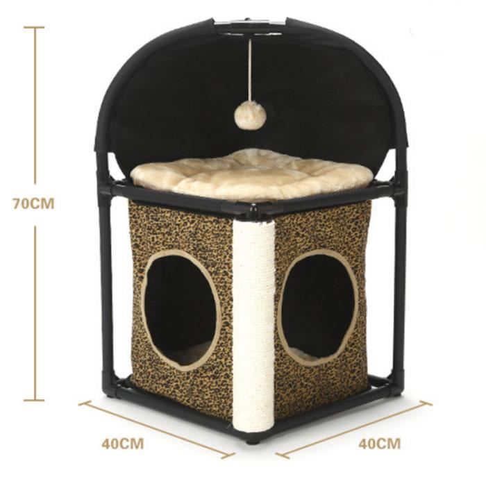 Arbre A Chat Couchage Panier Griffoir Maison En Deux Etages Avec Chatiere Cdiscount Animalerie Arbre A Chat Couchage Panier Griffoir Maison En Deux Etages Avec Chatiere Cdiscount Animalerie