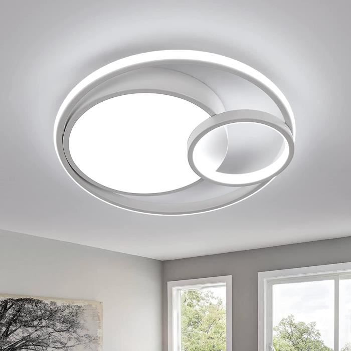 Plafonnier LED Moderne, Design 3 Anneau, Luminaire pour Couloir