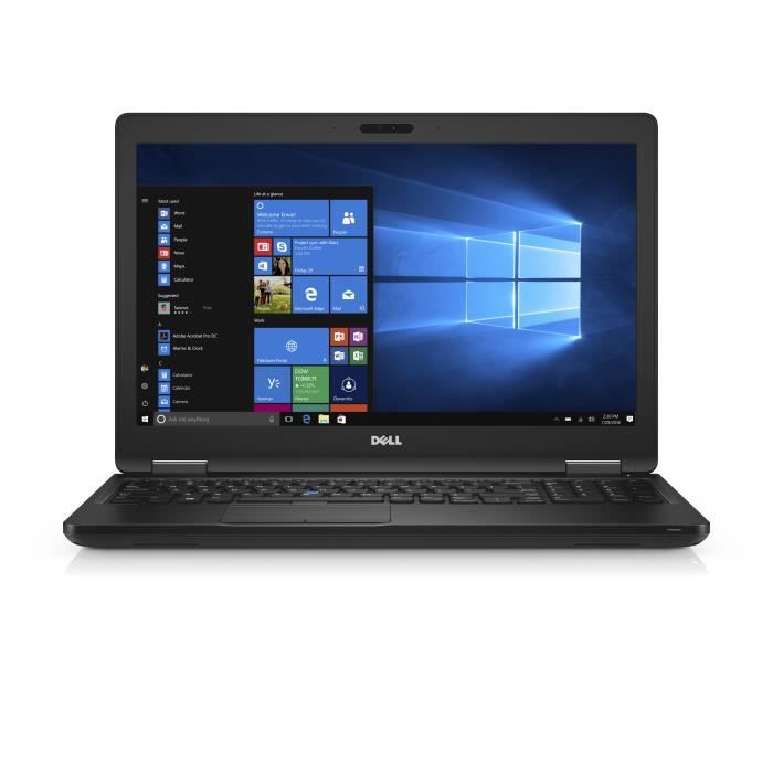 DELL Latitude 5580 Intel® Core™ i5 de 7eme génération 2 8 GHz 39 6 cm 15.6 1920 x 1080 pixels 8 Go 500 Go