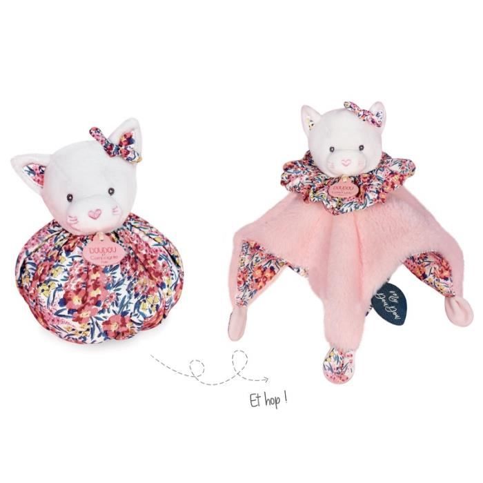 Doudou Lapin Rose - DOUDOU ET COMPAGNIE - Collectors - Collerette - Tout  doux - 28cm - Cdiscount Puériculture & Eveil bébé