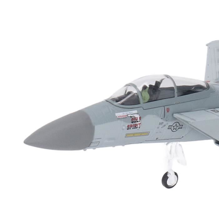 Réplique Avion De Chasse 1/100 – Alliage Moulé 16,2 Cm – Socle Inclus – Modèle Prêt à Exposer – Cadeau Collectionneur
