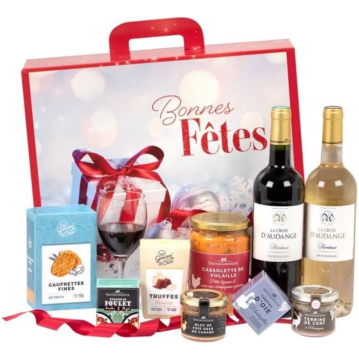 Ducs de Gascogne - Coffret gourmand Dîner de fête comprenant 9 produits -  spécial cadeau - Cdiscount Au quotidien