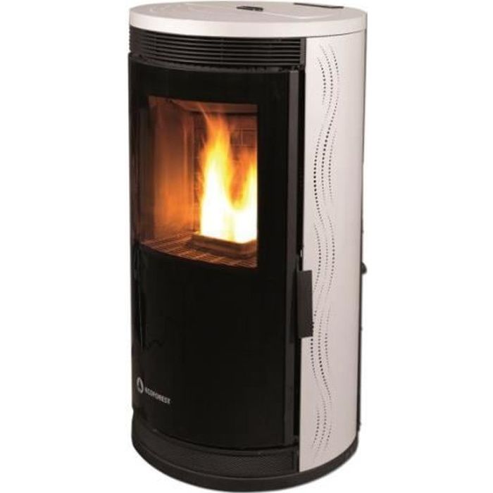 Ecoforest Poele A Granules De Bois 10kw Acier Nacre 20733tab Achat Vente Poele A Granules Pellets Ecoforest 20733tab Cdiscount