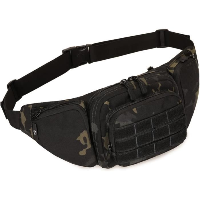 Sac Banane Tactique Homme – étui Pour Téléphone Portable – Extérieur, Sport, Armée