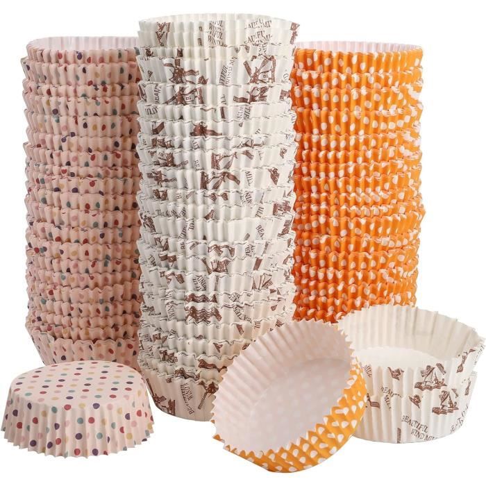 Lot de 50 caissettes en papier pour cupcakes, notes de musique, symboles de musique ajourés pour mariage, fête d'anniversaire (noir