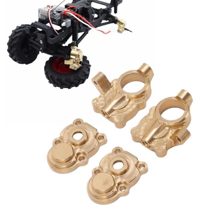 Blocs De Direction En Alliage Bleu Pour Traxxas 1/10 2WD - Pièce De Rechange 3736, Paire