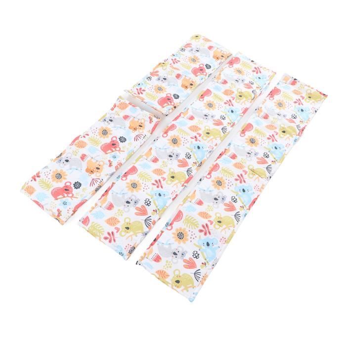 Fafeicy Garde-Corps Doux Pour Bébé, Contour De Lit Divisé De