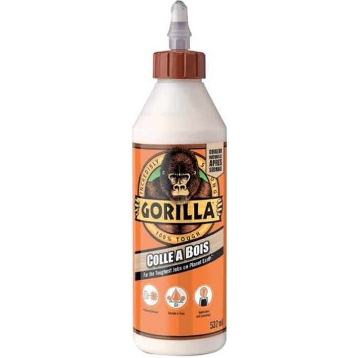 Colle à Bois Gorilla Bouteille 532ml Gorilla Glue