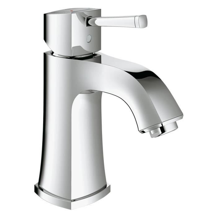 Grohe Robinet De Salle De Bains Grandera Corps Lisse Bec Medium 23310000 Import Allemagne Cdiscount Bricolage