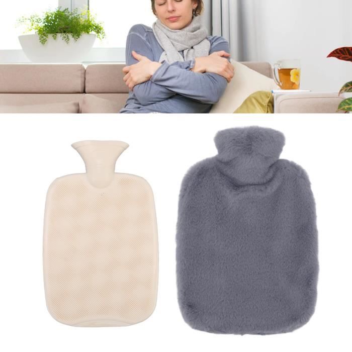 Bouillotte Patte De Chat Mignon - Sac à Eau Chaude Silicone Rose, Cadeau Parfait Pour Femmes Et Enfants