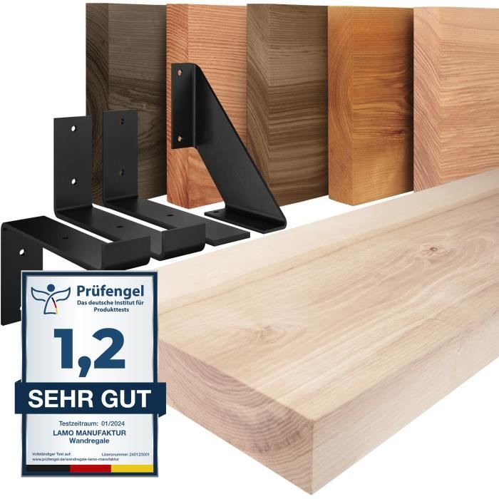 Étagère Murale En Bois Massif Pour Outils - 3 Pièces, 3 Niveaux - Rangement Atelier/garage, Pour Tournevis, Pinces, Marteaux - 3