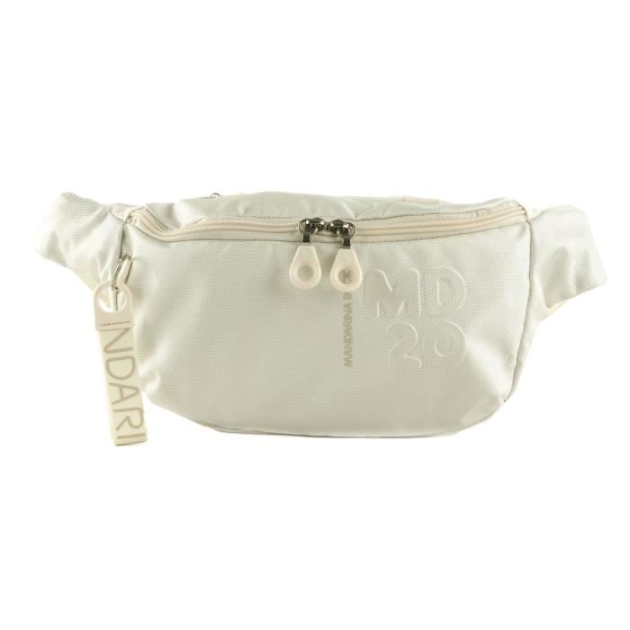 MANDARINA DUCK MD20 Bum Bag Optical White [201279] sac banane banane Achat / Vente MANDARINA