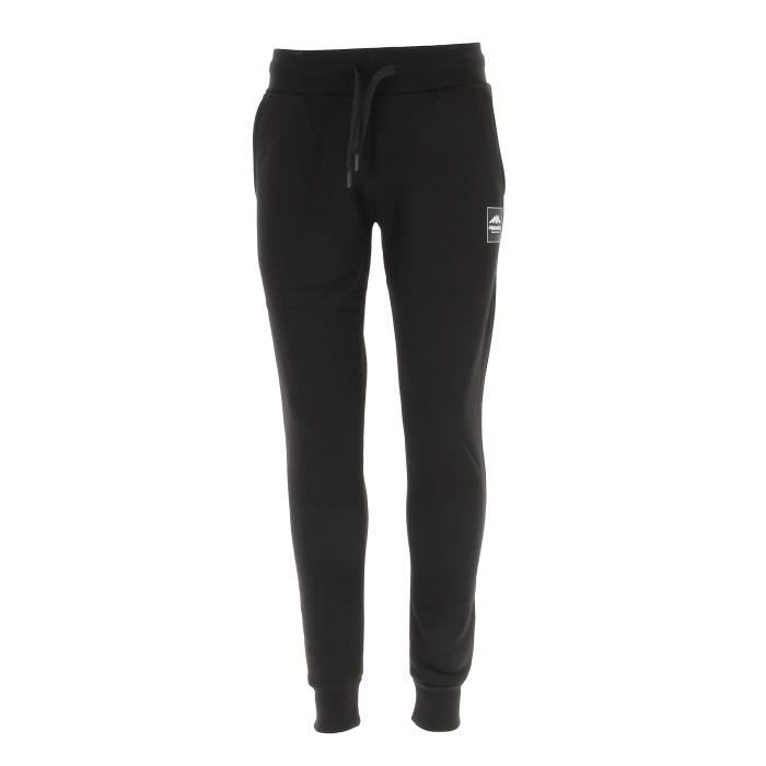 pantalon de survêtement - helvetica - pantalon h molleton - noir - montagne - streetwear