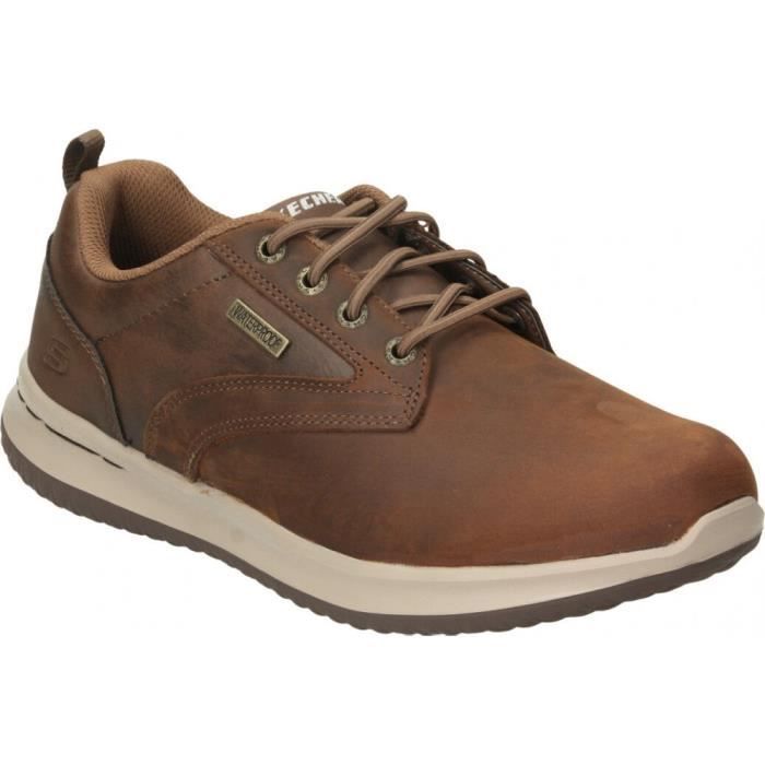 Skechers homme marron on sale