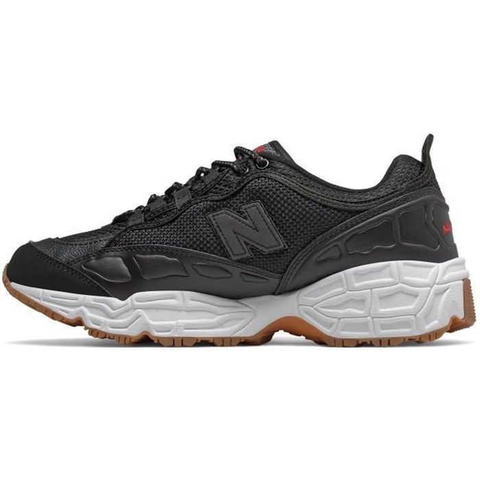 Basket New Balance 801 Homme Noir Textile Lacets Noir Cdiscount Chaussures