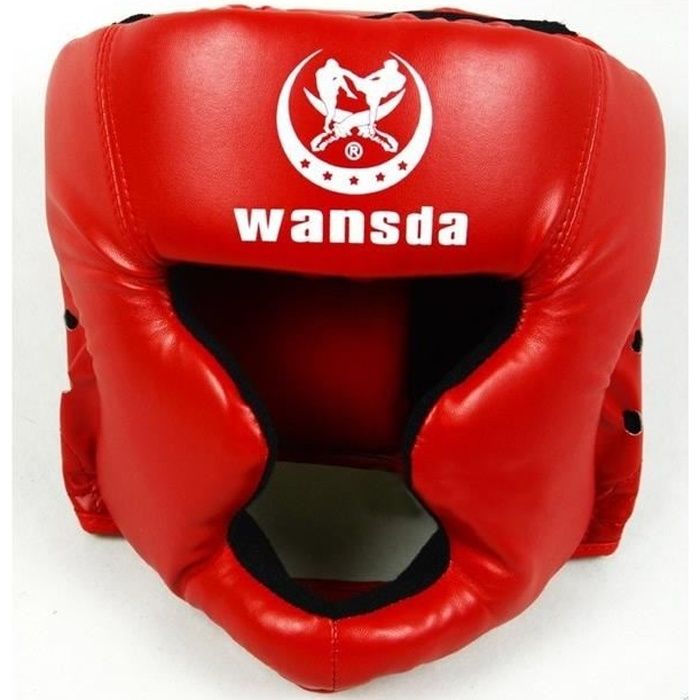 Tongcart Bonne Formation De Boxe Noire Sanda équipement De Protection Casque Casque Fermé Mma Ufc Muay Thai Combat équipement De