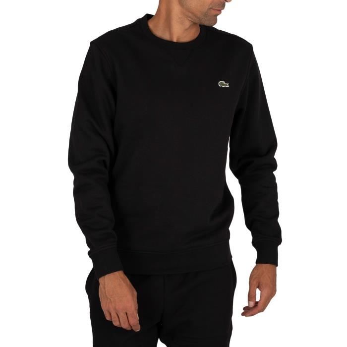 sweat lacoste homme beige