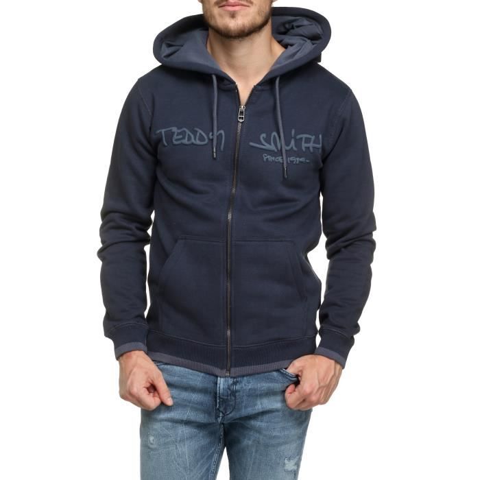 Sweat zippé on sale teddy smith