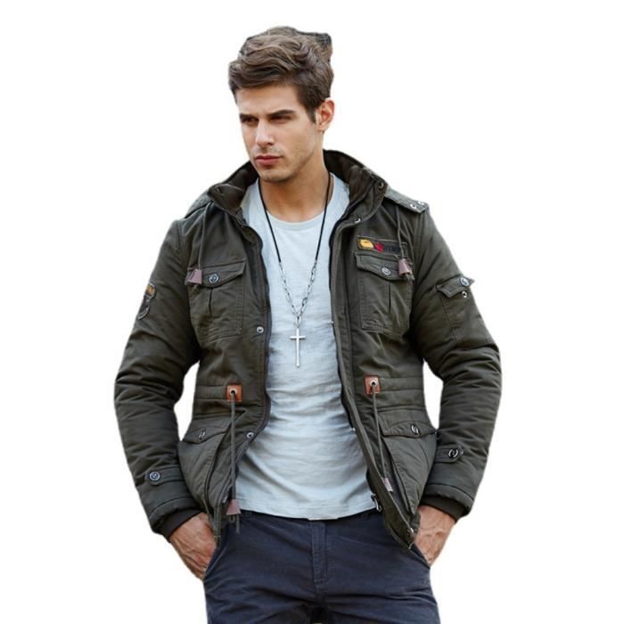 Manteau homme militaire outlet