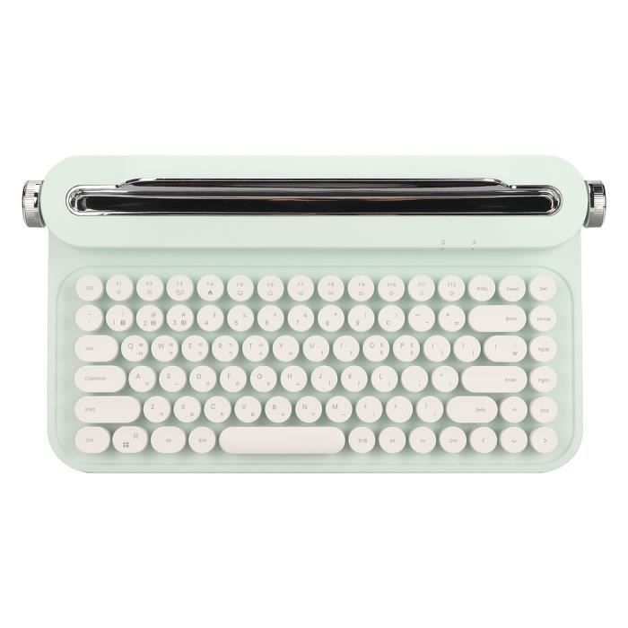 Clavier sans fil – OMABETA – B305 – Bluetooth 5.0 – 86 touches – Design vintage compact