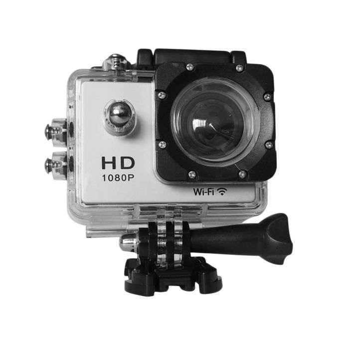 Tbest Caméra 1080P 1080P HD 2 pouces écran LCD Sports 30m caméra d