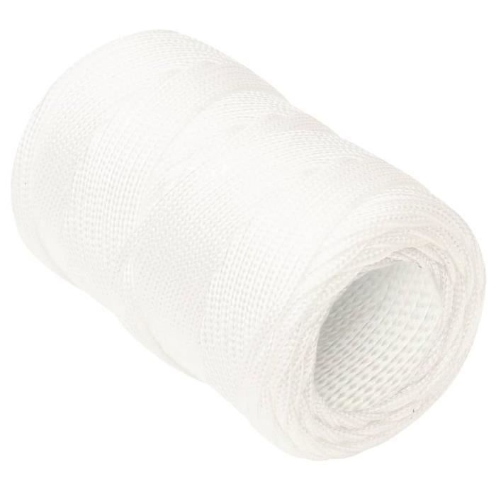Sourcing Map Corde Polypropylène Tressée 6 Mm X 27,5 M Kaki – Robuste Pour Bateau, Camping, Drapeau, Linge