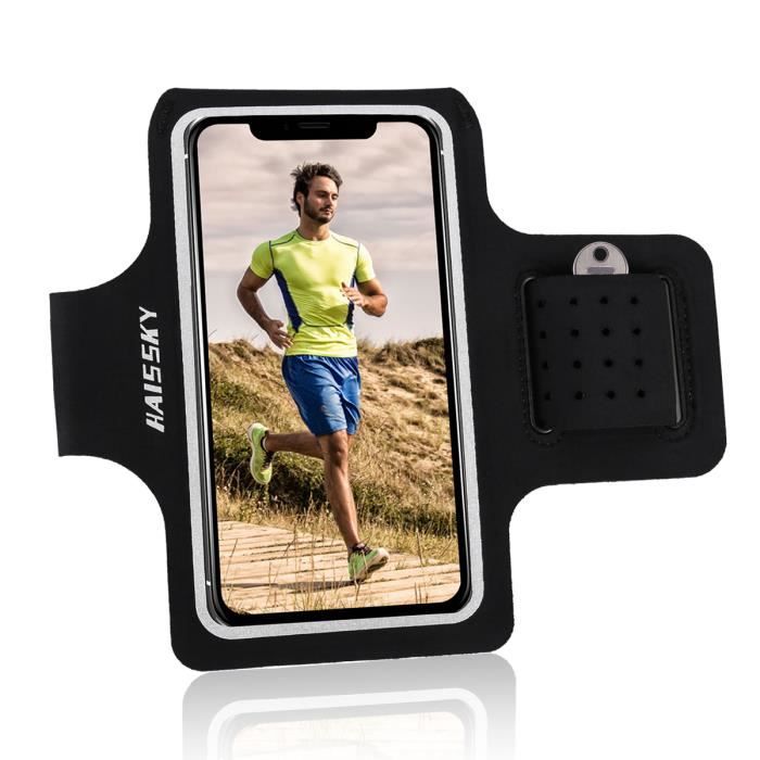 Armband De Téléphone Brassard De Sport Anti-Sueur Avec Porte-clés Pour