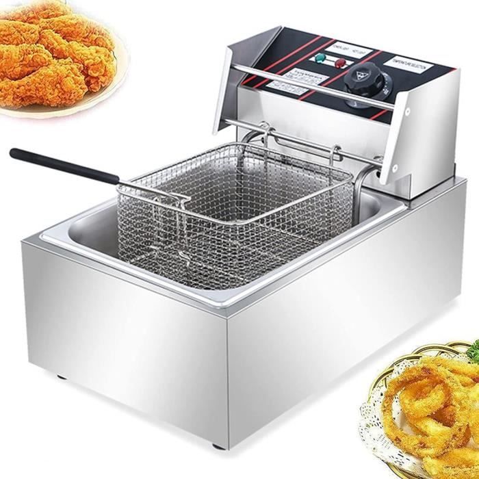 Friteuse | Friteuse en Acier Inoxydable 304 - Gadgets de Cuisine pour