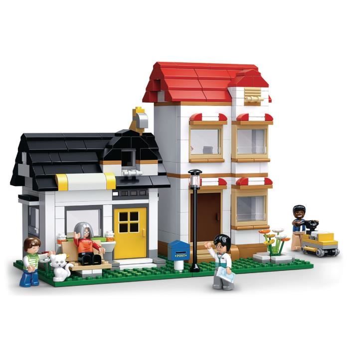 Briques Compatibles Lego Construction La Ville Serie Maison M38 B0573 Sluban Achat Vente Assemblage Construction Cdiscount