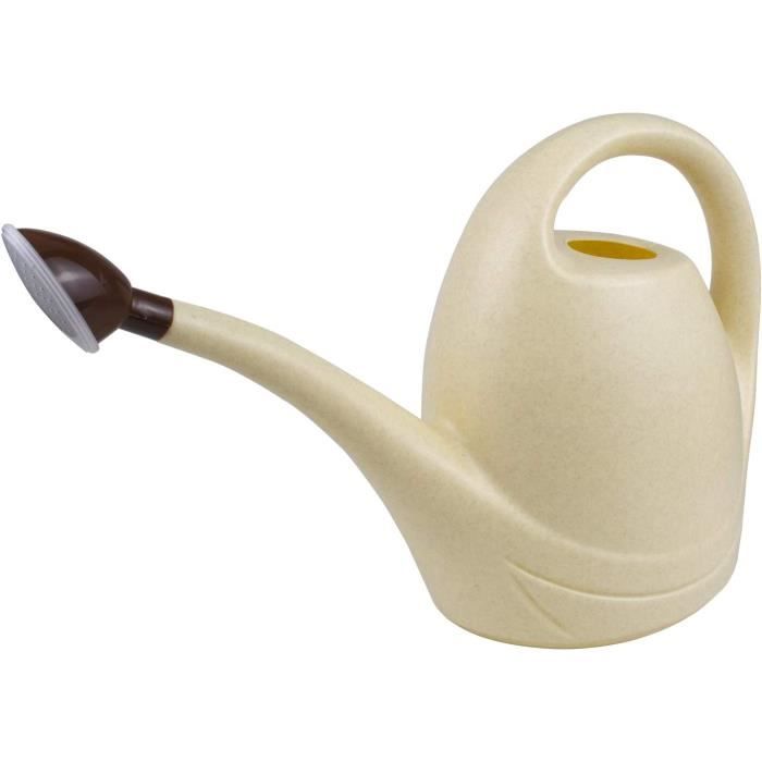 Arrosoir D'intérieur En Plastique Nervuré - Gris - 2,1L