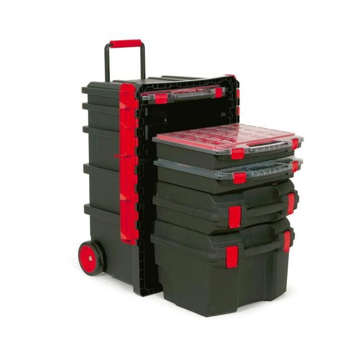 Boîte à outils mobile - TAYG - N59 Pro - 3 casiers - 2 valises - 120 kg capacité