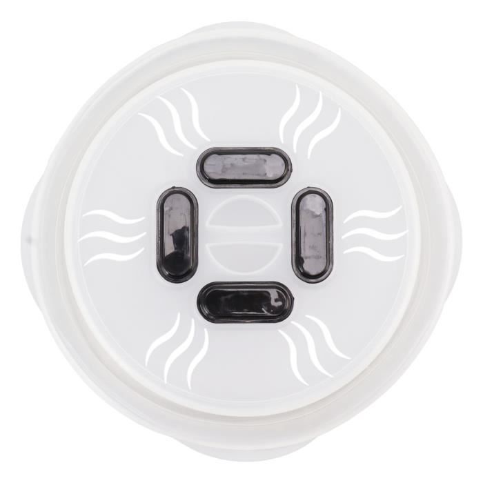 Couvercle Anti-éclaboussures En Acier Inoxydable - Pour BBQ, Four, Micro-ondes - 35x35x6 Cm - Argenté