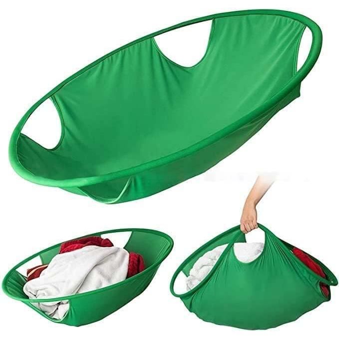 Panier à linge ovale PAFEN 40L 71,5x50x31,5 lave linge bac à linge puissant r