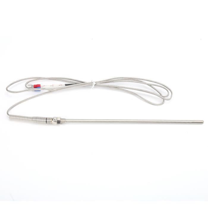 Pince De Température Avec Sonde Type K - Plage -40°C à +200°C, Ouverture 4.5cm, Câble 1m