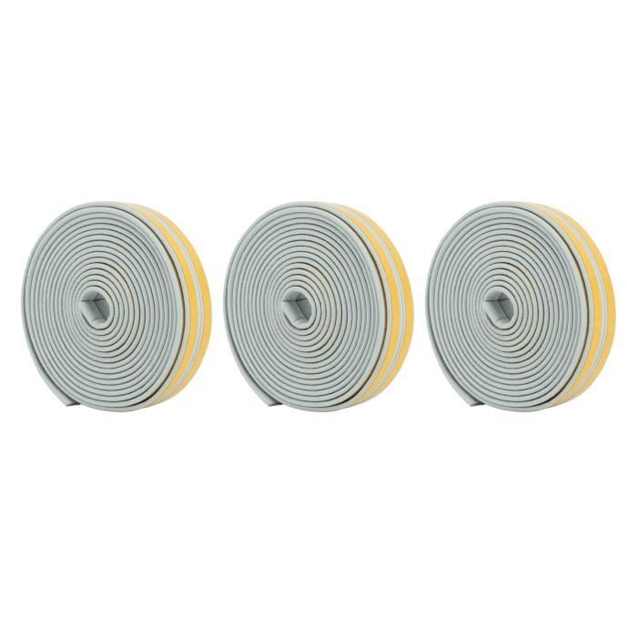Joint Mousse Coupe-froid 6 Mm X 6 M – Noir, Pour Portes Et Fenêtres, étanche