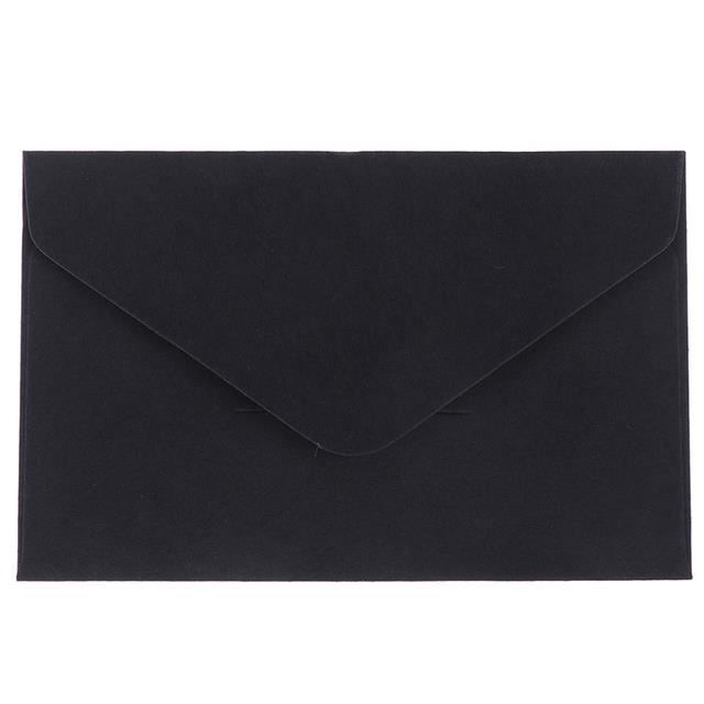 Enveloppes Classique Kraft Blanc Mini Papier Sac Fenêtre