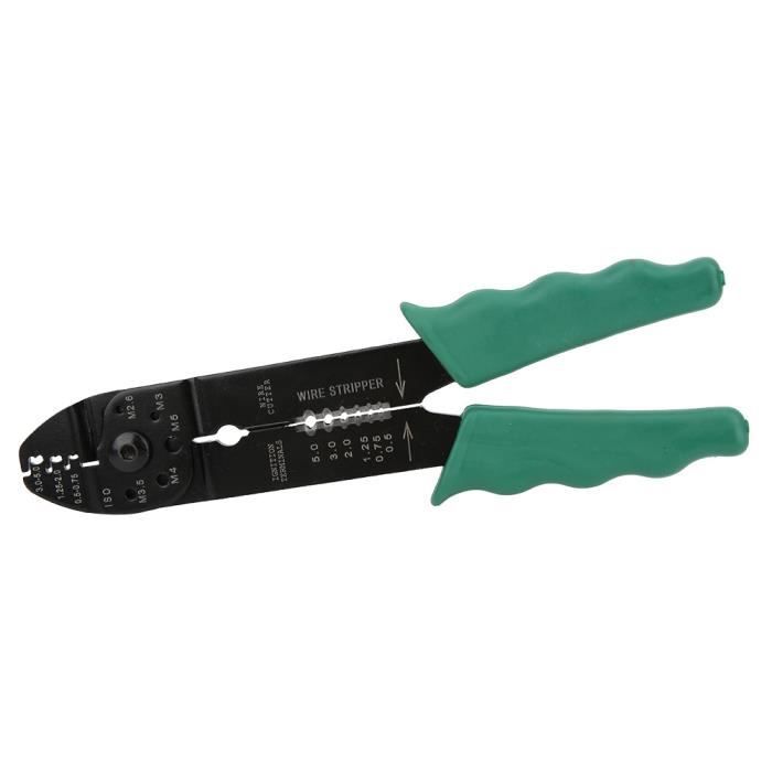 Pince à Sertir Modulaire 3 En 1 RJ11/RJ12/RJ45 - Pour Câbles Réseau 4P/6P/8P - Neuf