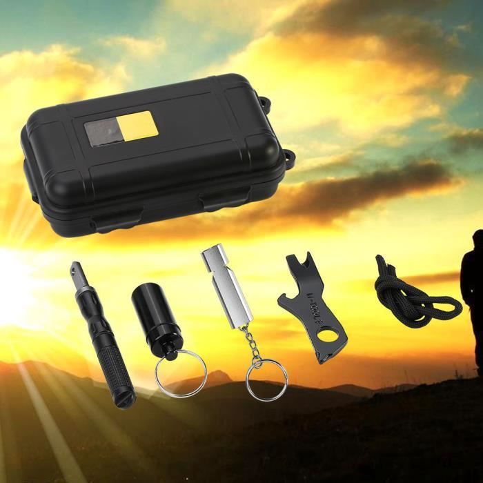 ERYUE Pack extérieur, Kit de Premiers Secours 44 pièces Kit d'urgence