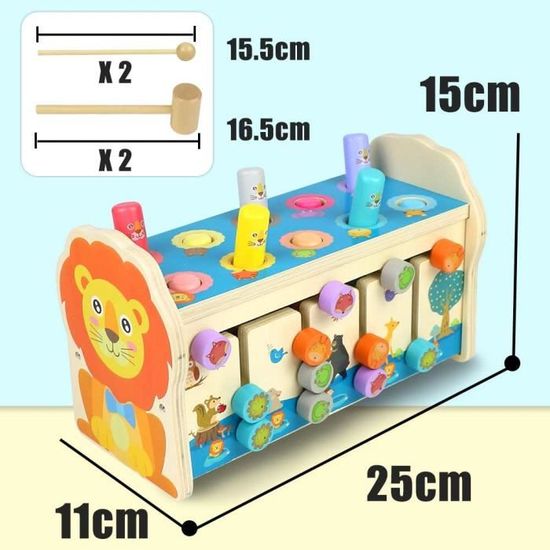 Banc à marteler Xylophone 2 en 1 Hape | Jouets en bois