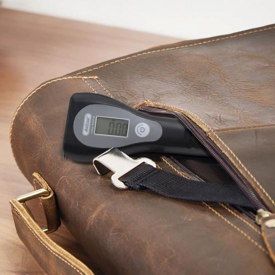 Pèse-bagage Numérique Portable Avec Lampe De Poche Mètre Max 50 Kg