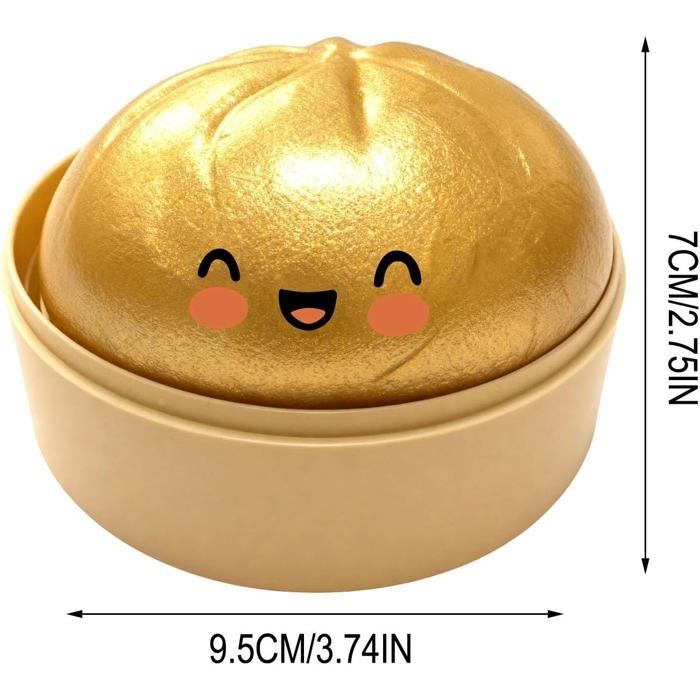 Baozi Squishy Géant - Boulette Anti-Stress Pailletée avec Panier Vapeur - Jouet Sensoriel Kawaii pour Détente-Bleu-10cm - Jeux - Jouets Baozi Squishy Géant - Boulette Anti-Stress Pailletée avec Panier Vapeur - Jouet Sensoriel Kawaii pour Détente-Bleu-10cm - Jeux - Jouets
