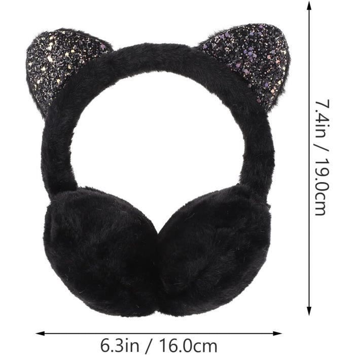 HKSCKJ Cache-Oreilles Hiver Enfants - Épaissis Chauds En Peluche Douce Motif Étoile Pour Fille Et Garçon
