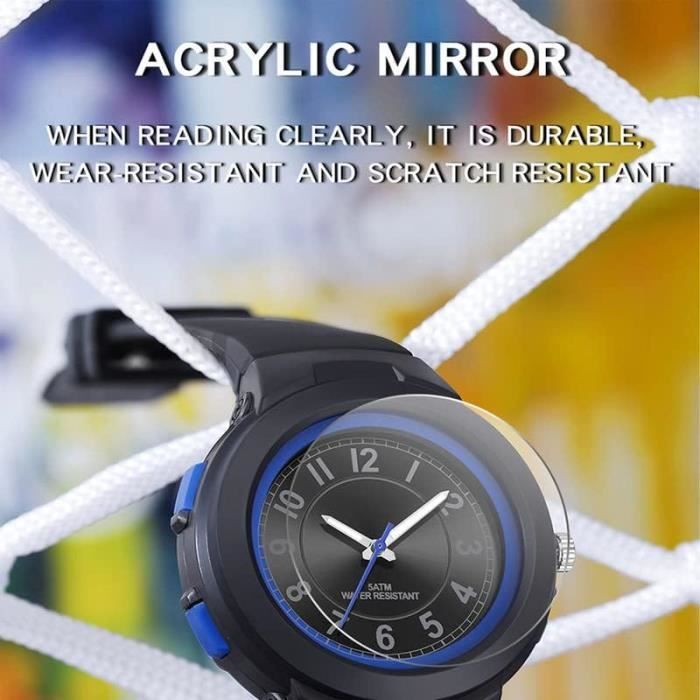 Montre Sport Multifonction Boamigo - Étanche 50M - Chrono, Alarme, éclairage - Mixte Quartz - Neuf étiqueté