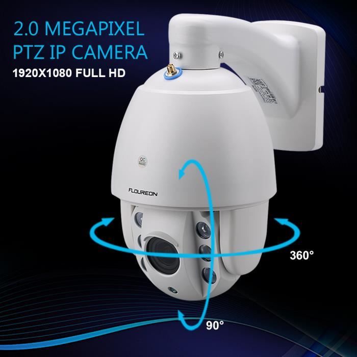 FLOUREON SD37W Cam ra de surveillance Cam ra IP Sans Fil IP 1080P