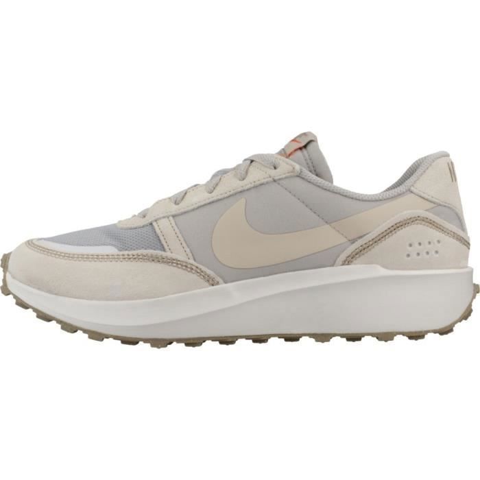 Baskets Nike Waffle Debut Beige Textile Lacets Beige